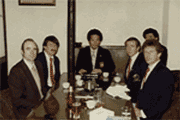 Hanshi Sasaki Visit, Chidokan Hombu Dojo, North Sydney Youth Club, April 1983